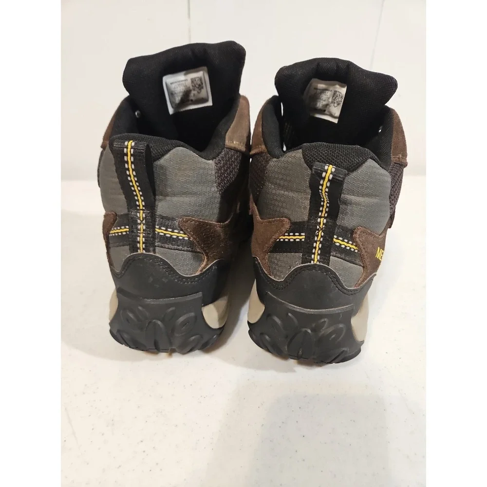 Merrell West Rim Mid Sport Brown Thermo Waterproof Trail Shoe Mens 9 Hiking Boot
